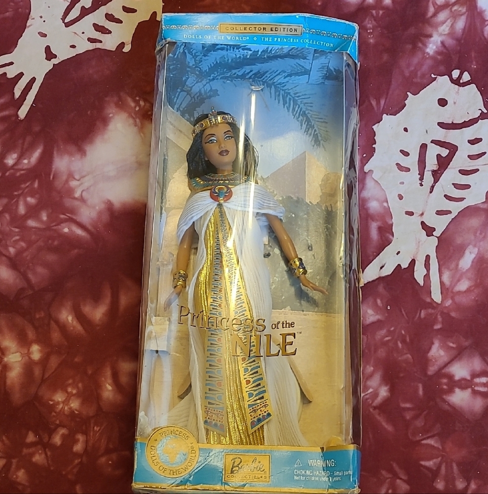 Barbie Princess of the Nile Doll - Gold and White Collecyor Edition